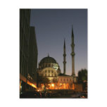 Muslim mosque in Istanbul, Turkey Postcard