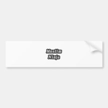 Muslim Ninja Bumper Stickers