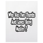 Muslim Pride Joke...Two Thumbs Custom Letterhead