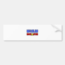 Muslim Rock Star Bumper Sticker