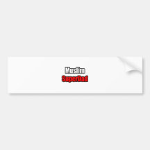 Muslim SuperDad Bumper Stickers