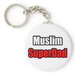 Muslim SuperDad Keychains