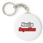 Muslim SuperMom Keychain