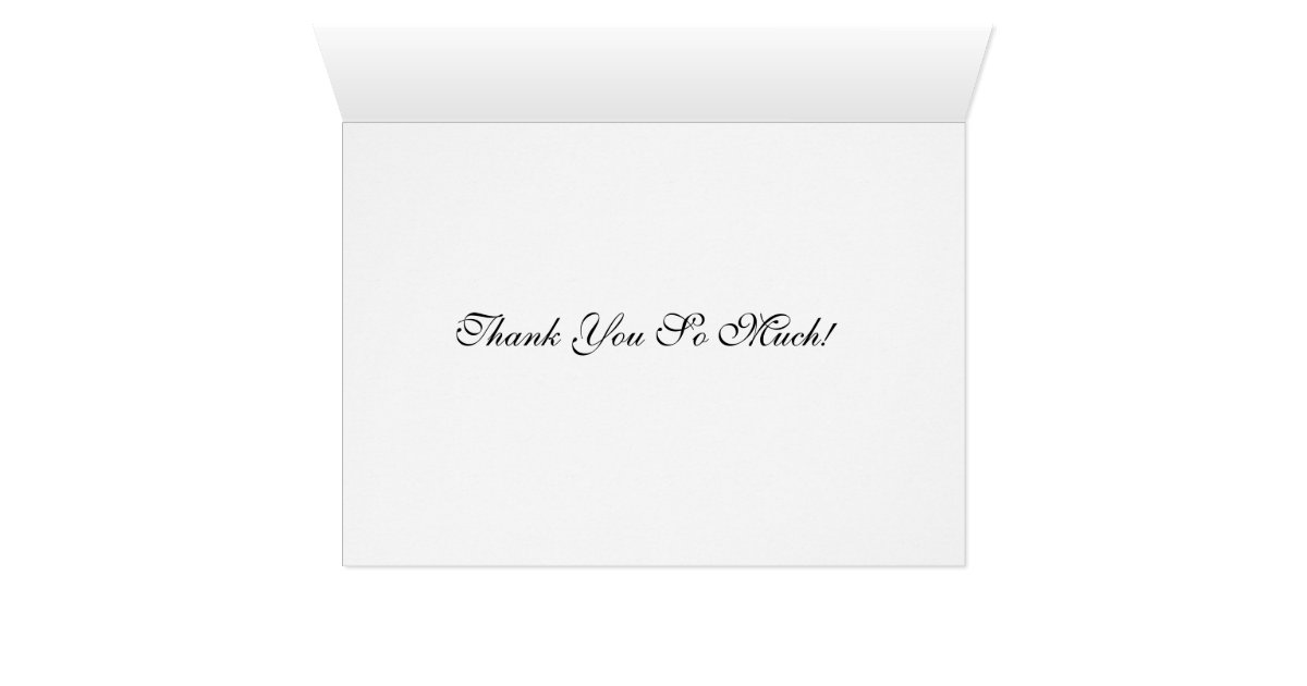 Muslim thank you card Zazzle