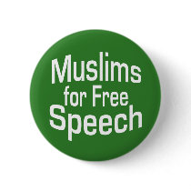 Muslims for Free Speech buttons by irregulargoods Muslims for Free Speech buttons