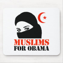 Muslims for Obama Mouse Mat