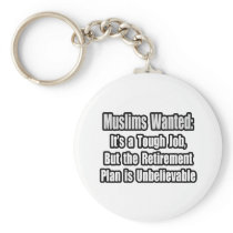 Muslims Wanted... Keychains
