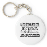 Muslims Wanted... Keychains