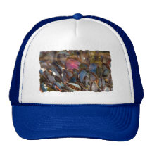 Mussels Under the Ocean Mesh Hats