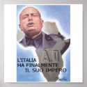 Mussolini Italian East Africa posters