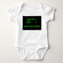 MUST BE IRISH babysuit t-shirts