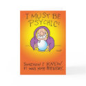 Must Be Psychic cards by joekohl Must Be Psychic cards