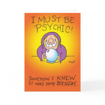 Must Be Psychic cards by joekohl Must Be Psychic cards