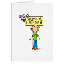 Must Be This Tall cards