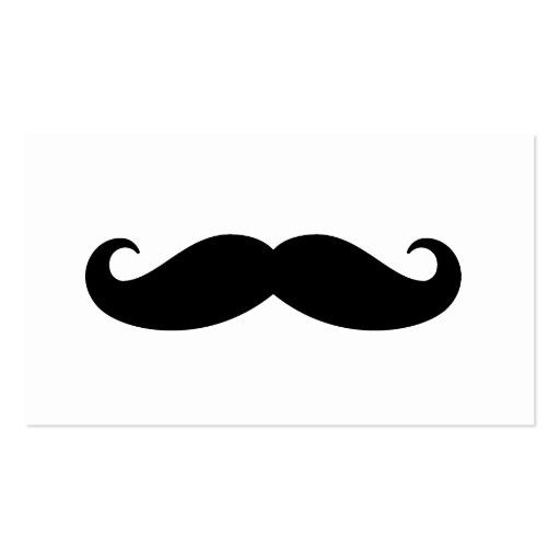 Must-have-Mustache Business Card (back side)