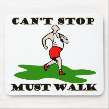 Must Walk Mouse Pad