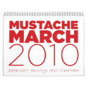 Mustach March 2010 Calendar