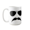 Mustache Aviator Mug