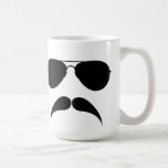 Mustache Aviator Mug