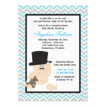 Mustache Baby Boy Baby Shower Invitation