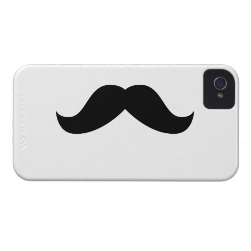 Mustache Barely There™ iPhone 4 Case