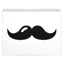 Mustache beard calendars