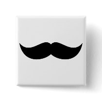 Mustache Button