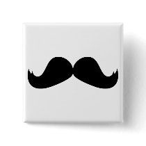 Mustache Button