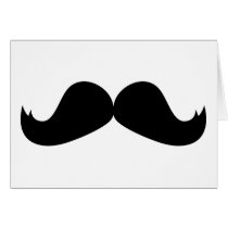 Mustache Card