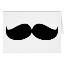 Mustache Cards