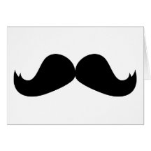 Mustache Card