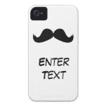 Mustache - Customize your iPhone 4/4s case casemate cases