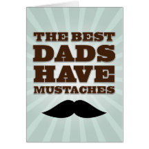 MUSTACHE DAD | FATHER'S DAY CARD