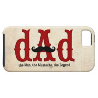 Mustache Dad iPhone 5 Case