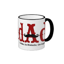 Mustache Dad Mug