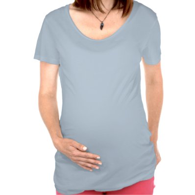 Mustache Funny Maternity Shirt