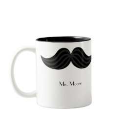Mustache Groom's Mug mug