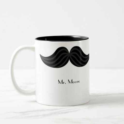 Mustache Groom's Mug