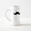 Mustache groomsman bachelor beer stein mug mug