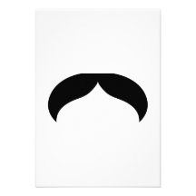 Mustache Invitation