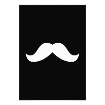 Mustache Invitation