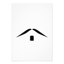 Mustache Invitation