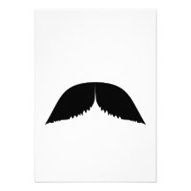 Mustache Invitation