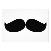 Mustache Invitations