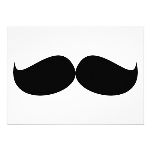 Mustache Invitations