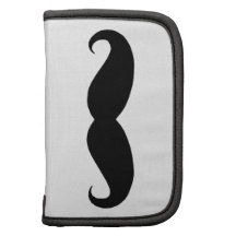 Mustache is funny folio planners