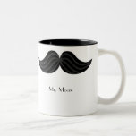 Mustache Lefty Groom's Mug mugs