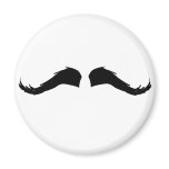 Mustache Refrigerator Magnets