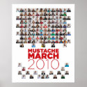 Mustache March 2010 Poster No. 1 posters