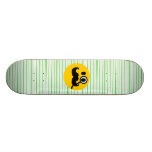 Mustache monocle Smiley Skate Board Deck